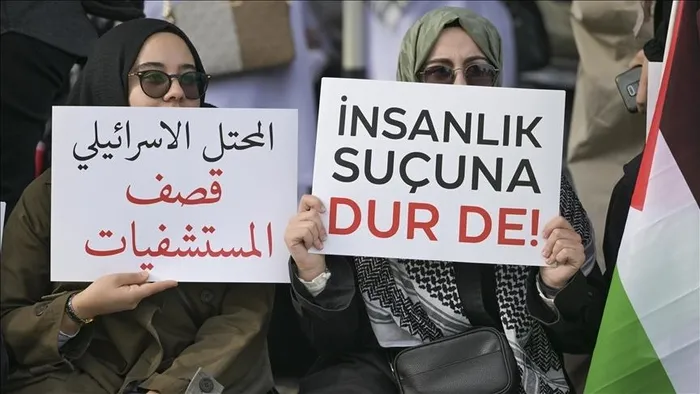 İstanbul'da kadınların Filistin'e destek için başlattığı oturma eylemi 13. gününde: Zulme sessiz kalmayacağız-5