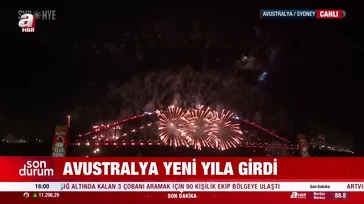 Avustralya yeni yıla girdi