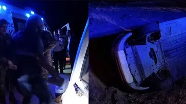 Van'da feci kaza!
