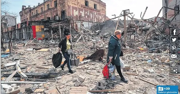 Rusya 400 bin nüfuslu Mariupol şehrinde sivillere zehirli gaz boşalttı