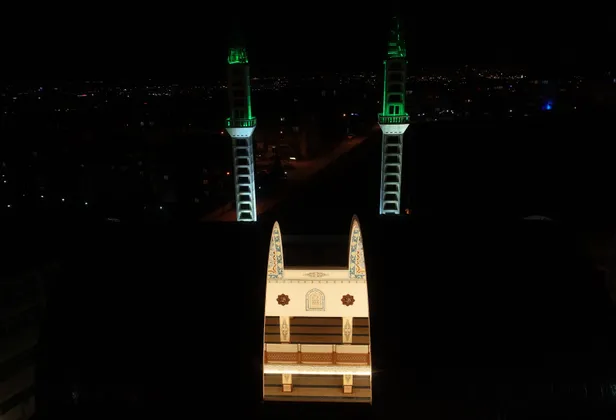 Büyük Çamlıca Camii'ne Ramazan arifesinde yoğun ilgi-7