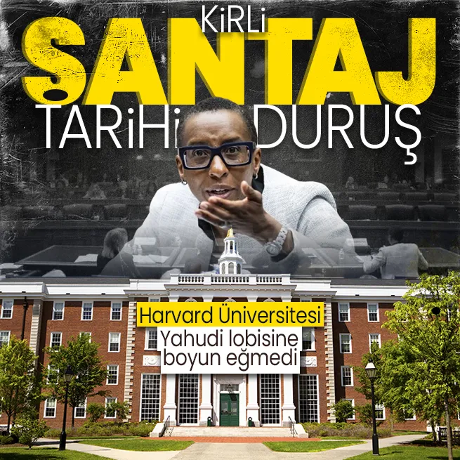 Siyonist şantaja boyun eğmedi! Harvard Yönetim Kurulundan istifası istenen rektöre destek: Claudine Gayi görevde tutuldu