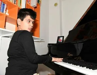 Bager’in piyano hayalini Erdoğan gerçekleştirdi