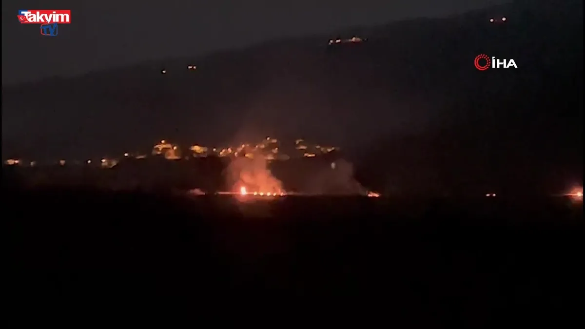 Kastamonu’da arazi yangını
