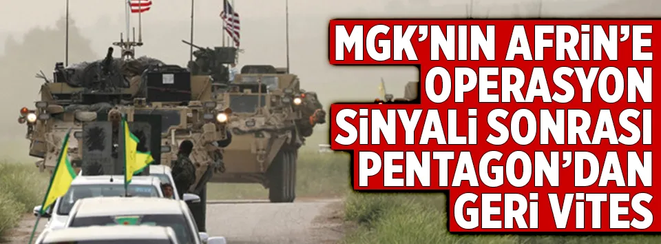 Pentagon’dan YPG açıklaması