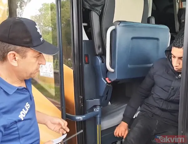 Edirne'de otobüsün 1 metrekarelik dolabından 3 kaçak göçmen çıktı - 5