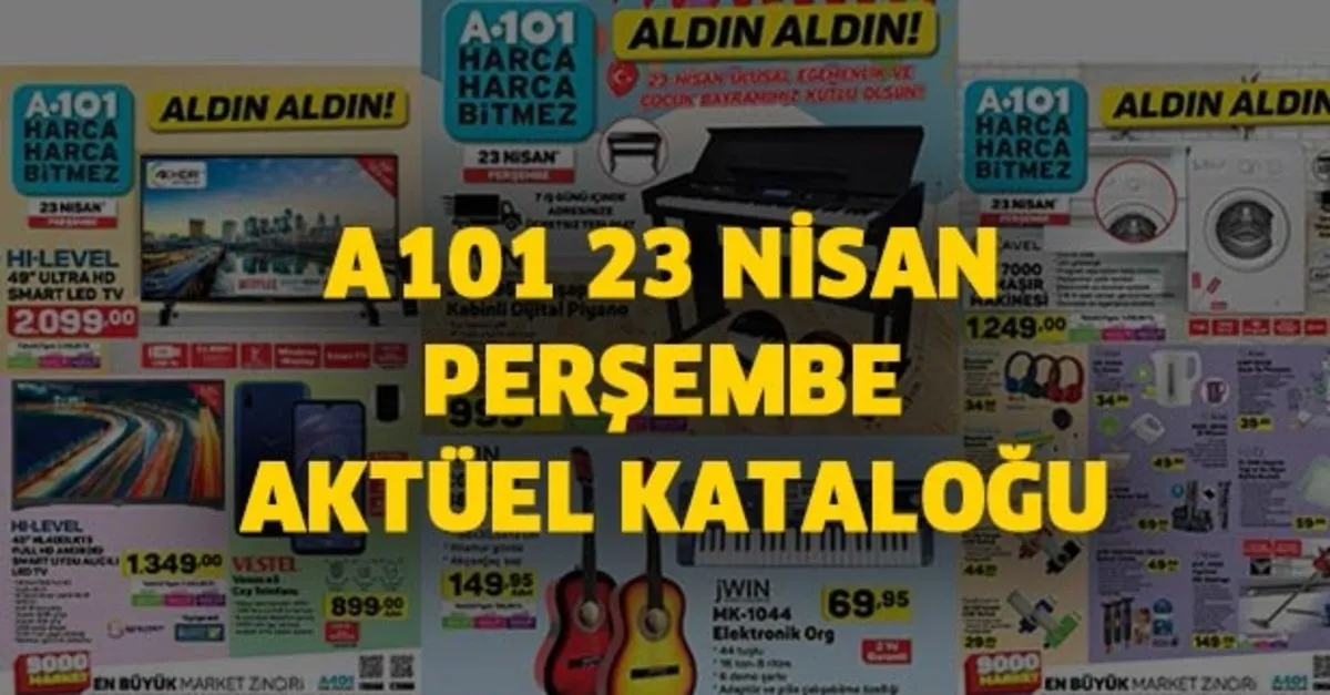 A101 23 Nisan Aktuel Urunler Elektronik Beyaz Esya Elektrikli Ev Aletleri Takvim