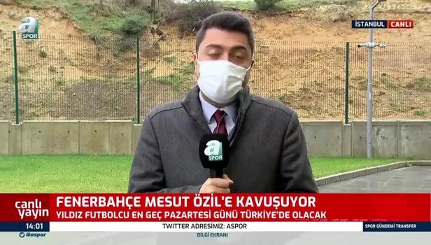 SON DAKİKA: Fenerbahçelileri sevindiren haber! Mesut Özil en geç 17 Ocak Pazartesi İstanbul'da olacak