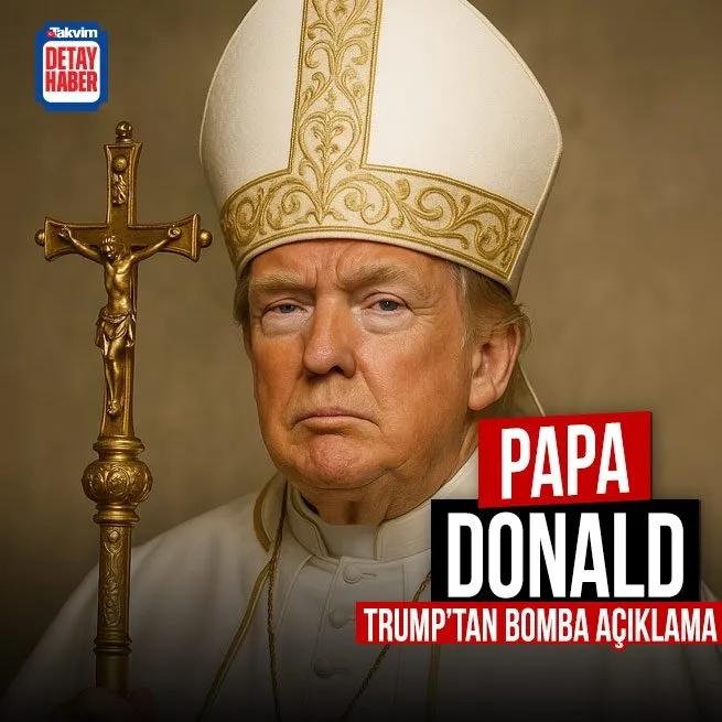 Trump’tan bomba açıklama: Papa olmak isterim