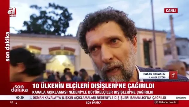 Abd Onculugundeki 10 Ulkeden Skandal Osman Kavala Cagrisi Turkiye Uyardi Hadsiz Aciklama Kabul Edilemez Takvim