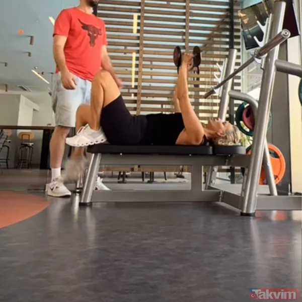 Esra Erol’un spor salonunda çekilen görüntüleri olay! Kim der 2 çocuk annesi! Onu ilk kez böyle göreceksiniz! - 11