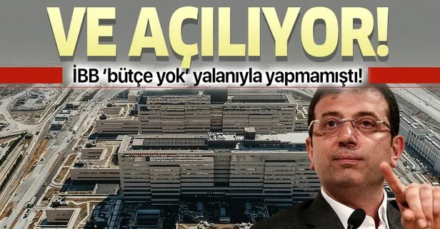 Başkan Erdoğan duyurmuştu! Başakşehir Şehir Hastanesi o tarihte açılıyor!