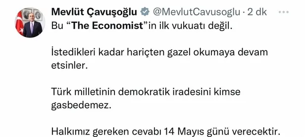 The Economist'ten Başkan Erdoğan'ı ve milli iradeyi hedef alan hadsiz kapak! Cumhurbaşkanlığı ve AK Parti'den peş peşe tepkiler-6