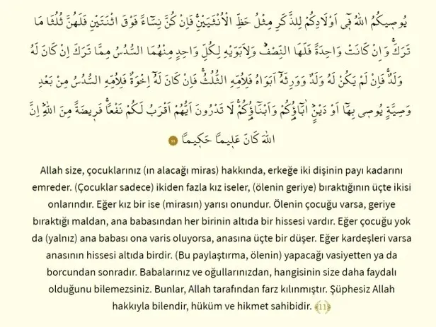 Nisa Suresi 34. Ayet - Nisâ Suresi Anlamı, Tefsiri, Türkçe ve Arapça Okunuşu-5