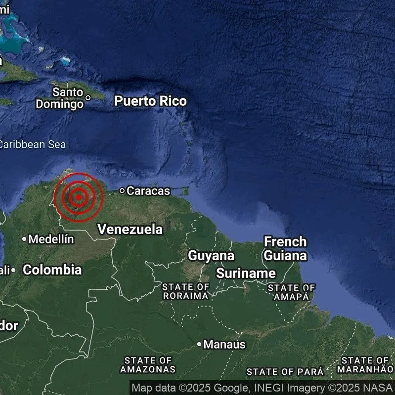 Venezuela 6,2’lik depremle sarsıldı