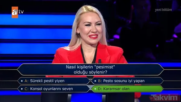 Milyoner'de geceye damga vuran 300 bin TL'lik Trabzonspor sorusu - 15