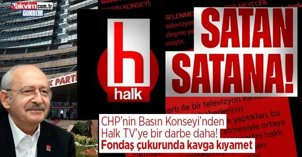 CHP medyasında büyük panik! Birbirlerini satan satana! CHP yandaşı Basın Konseyi de Halk TV’yi suçladı!