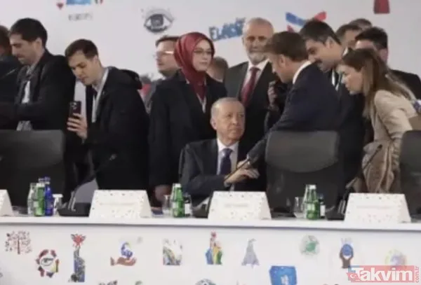 Macron üstünlük kurmak istedi Başkan Erdoğan’ın hamlesini hesap edemedi! Tiran’dan çok konuşulacak görüntüler - 1