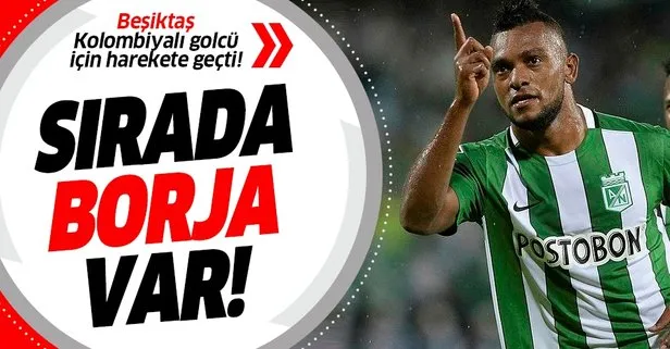 Sırada Miguel Borja var! Beşiktaş, Kolombiyalı golcüyü transfer etmek için harekete geçti