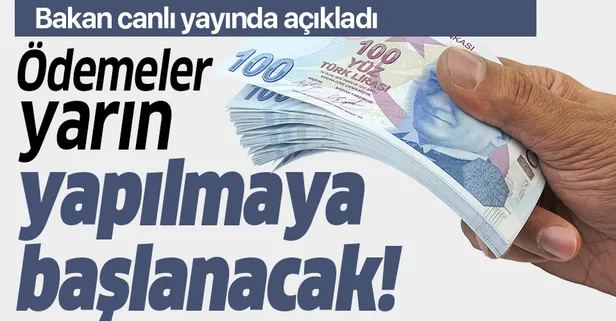 Son dakika: Bakan Selçuk açıkladı: Ücretsiz izin ödemeleri yarın başlayacak