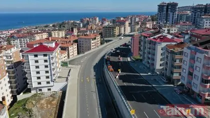 Karadeniz’de trafiği rahatlatacak projede sona doğru! Yüzde 60’ı tamamlandı