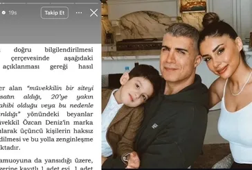 “20 ev” iddiası sonrası Özcan Deniz cephesinden net mesaj: Hukuk devrede