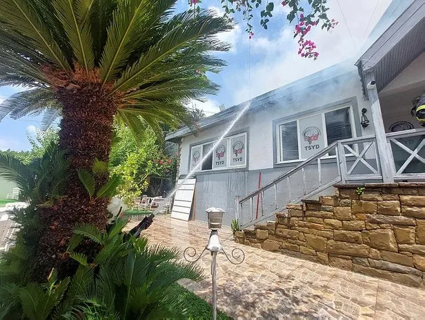 TSYD Adana Şubesi tesislerinde korkutan yangın-3