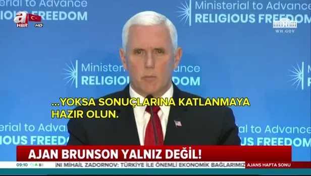 ABD Andrew Brunson ve 20 ajanının peşinde!