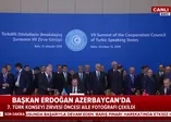 Türk Konseyi 7. Zirvesi'nde aile fotoğrafı