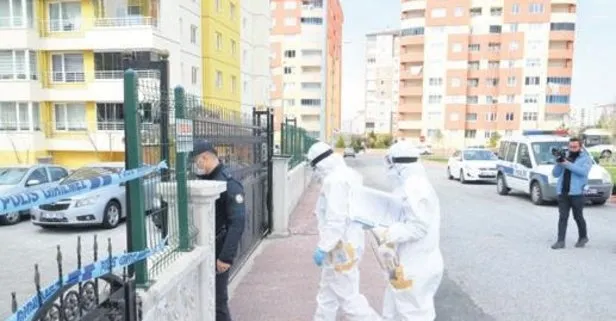 Kayseri’de kapıcıda virüs çıktı apartman karantinaya alındı