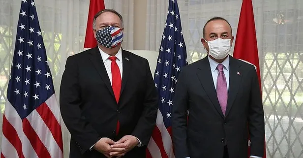 Dışişleri Bakanı Mevlüt Çavuşoğlu, ABD Dışişleri Bakanı Mike Pompeo ile görüştü