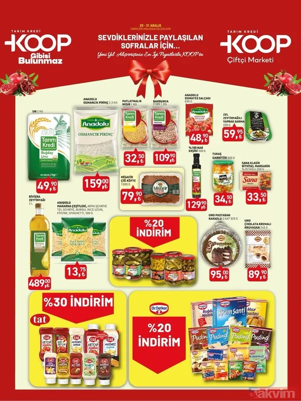 Hafta sonu fırsat alarmı! KOOP Market’te 20-21 Aralık’a özel çay, tavuk ve sıvı yağda indirimli fiyatlar - 27