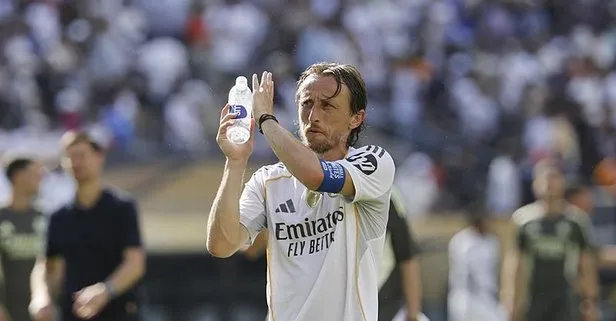 Luka Modric Real Madrid'e veda etti