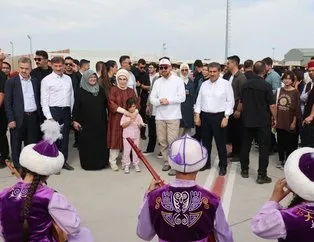 Emine Erdoğan’dan Etnospor Festivali’ne ziyaret