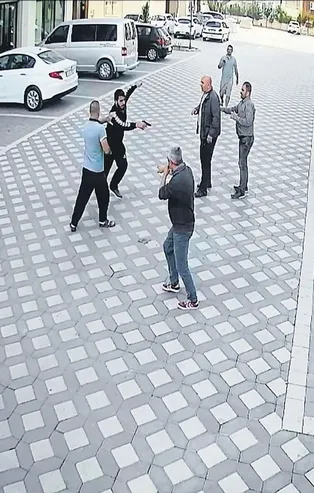 Apartman sakini kapıcıyı böyle vurdu