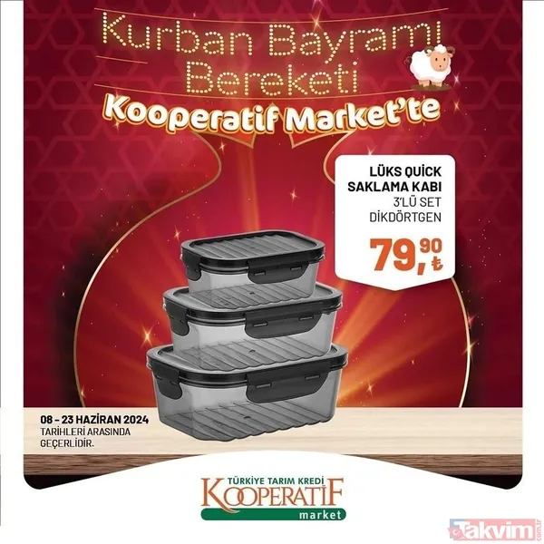 Tarım Kredi Market 23 Haziran kataloğu 2024! 4 litresi 77,90'a düştü; 100 üründe fiyatlar yarıya indi! Salça, yağ, 32'li tuvalet kağıdı... - 2