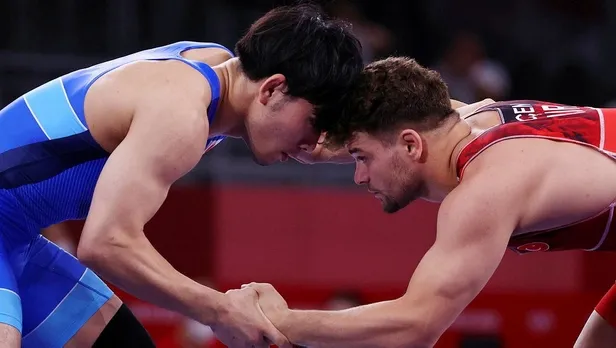 2020 Tokyo Olimpiyat Oyunları | Boksta Buse Naz Çakıroğlu ve Busenaz Sürmeneli finale yükseldi-7