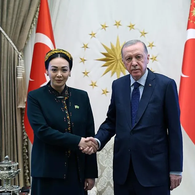 Başkan, Dünyagözel’i kabul etti