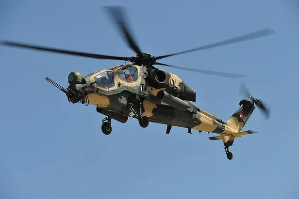 Yerli ve milli ‘Atak’ helikopterleri KKTC semalarında-2