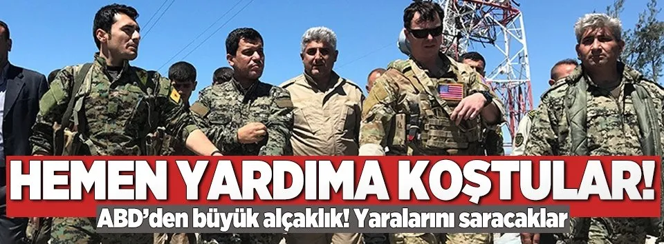 ABD, tarumar olan PKK'nın yardımına koştu