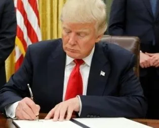 Trump’tan kriz çıkartacak hamle: İmzaladı