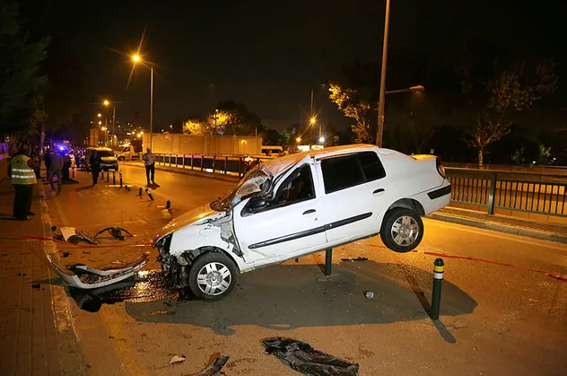 Bursa'da korkunç kaza! Araç böyle bulundu