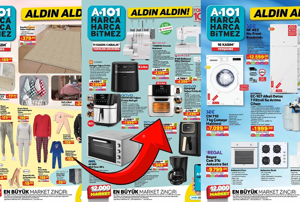 Aktüel ürünler kataloğu az evvel yayımlandı!