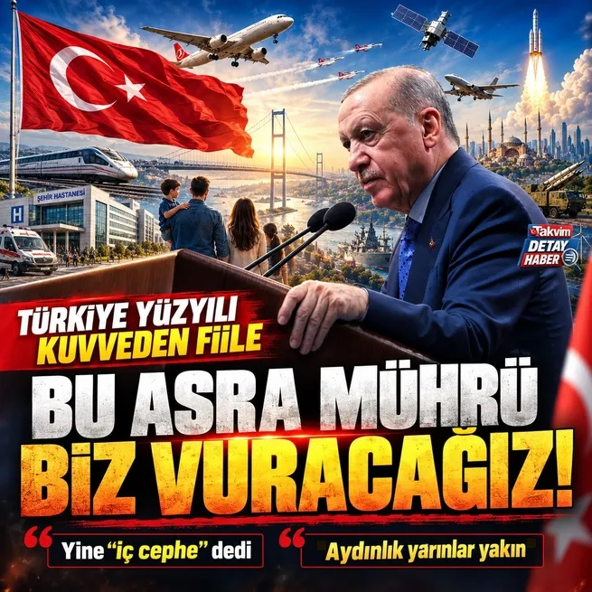 Türkiye Yüzyılı kuvveden fiile! Başkan Erdoğandan 29 Ekimde iç cephe vurgusu: Bu asra Türk milleti mührünü vuracak