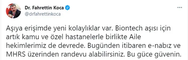 son-dakika-saglik-bakani-fahrettin-koca-biontech-asilari-icin-artik-aile-hekimlerinden-de-randevu-alabilirsiniz-1623140700865.jpg SON DAKİKA: Sağlık Bakanı Fahrettin Koca: Biontech aşıları için artık aile hekimlerinden de randevu alabilirsiniz-2