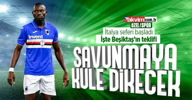 Son dakika: Beşiktaş resmi teklifi yaptı: Hedef Sampdoria'lı Omar Colley