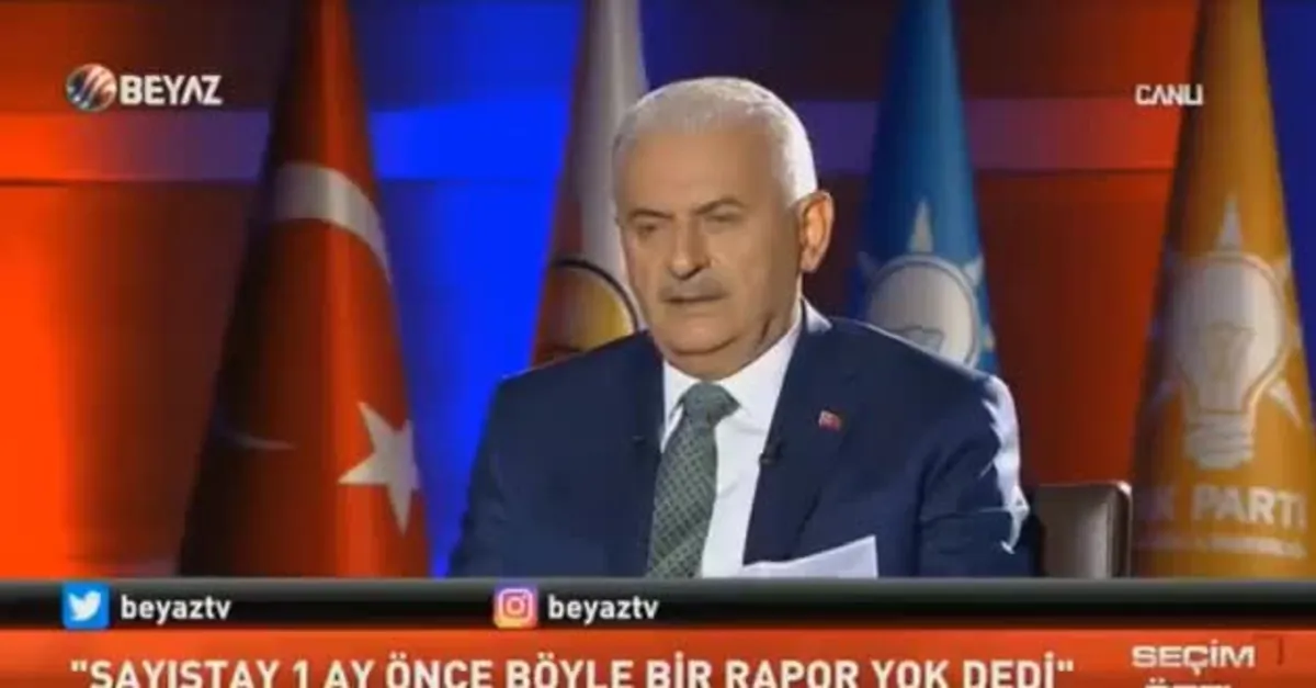 Binali Yıldırım'dan Sayıştay raporu açıklaması