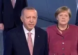 NATO zirvesinde aile fotoğrafı! Başkan Erdoğan Biden ve Johnson'la yan yana!
