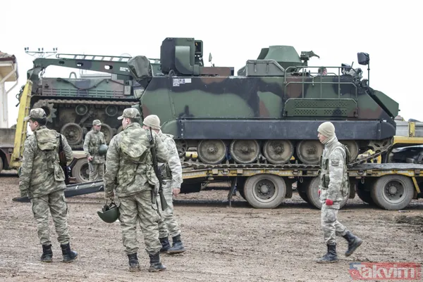 İdlib gerginliği sürerken TSK'dan flaş hamle! Suriye sınırında dikkat çeken hareketlilik - 14