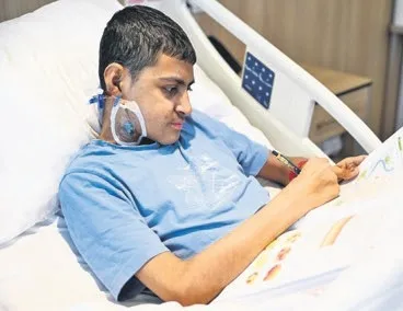 Lösemiyle savaşan Cemal Göztak hastanede LGS kazandı!